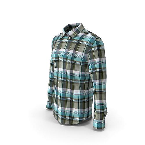 Men Check Shirt image #2