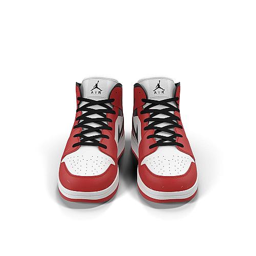 Nike Air Jordan 1 Red And Black