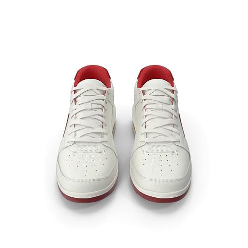Sports Sneakers Off White & Red image #3