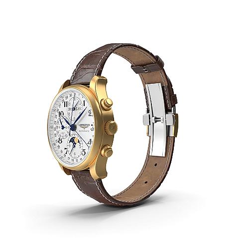 Brown Leather Belt Watch image #2